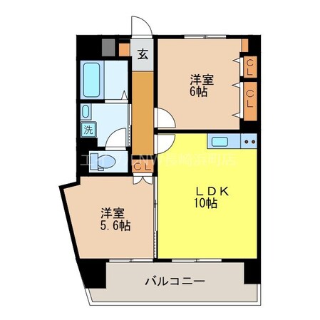 Residence赤迫の物件間取画像